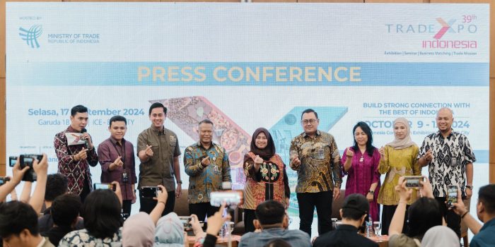 Kementerian Perdagangan mendorong pertumbuhan kinerja ekspor nonmigas nasional melalui TEI ke-39 yang dilaksanakan pada 9--12 Oktober 2024
