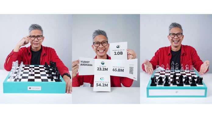 Yudist Ardhana memperluas pengaruhnya dengan bergabung dalam program YouTube Shopping Affiliates untuk memperluas idenya.