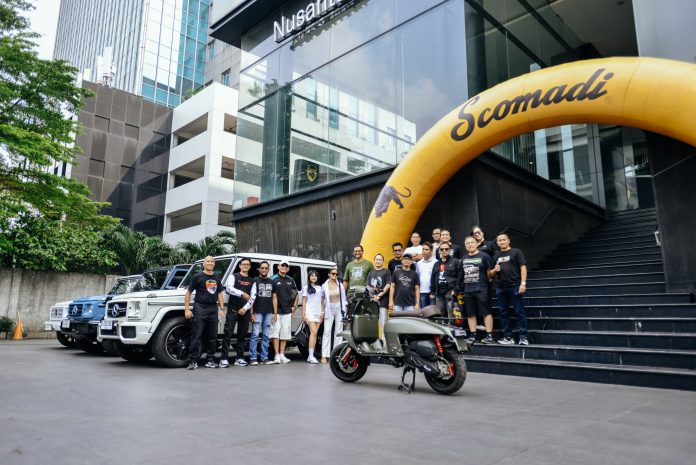 Scomadi menyambut komunitas Mercedes Jip Indonesia (MJI) di Scomadi Experience Center dalam acara perdana 
